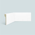 Rodapé Branco Poliestireno 12 cm - Reforma