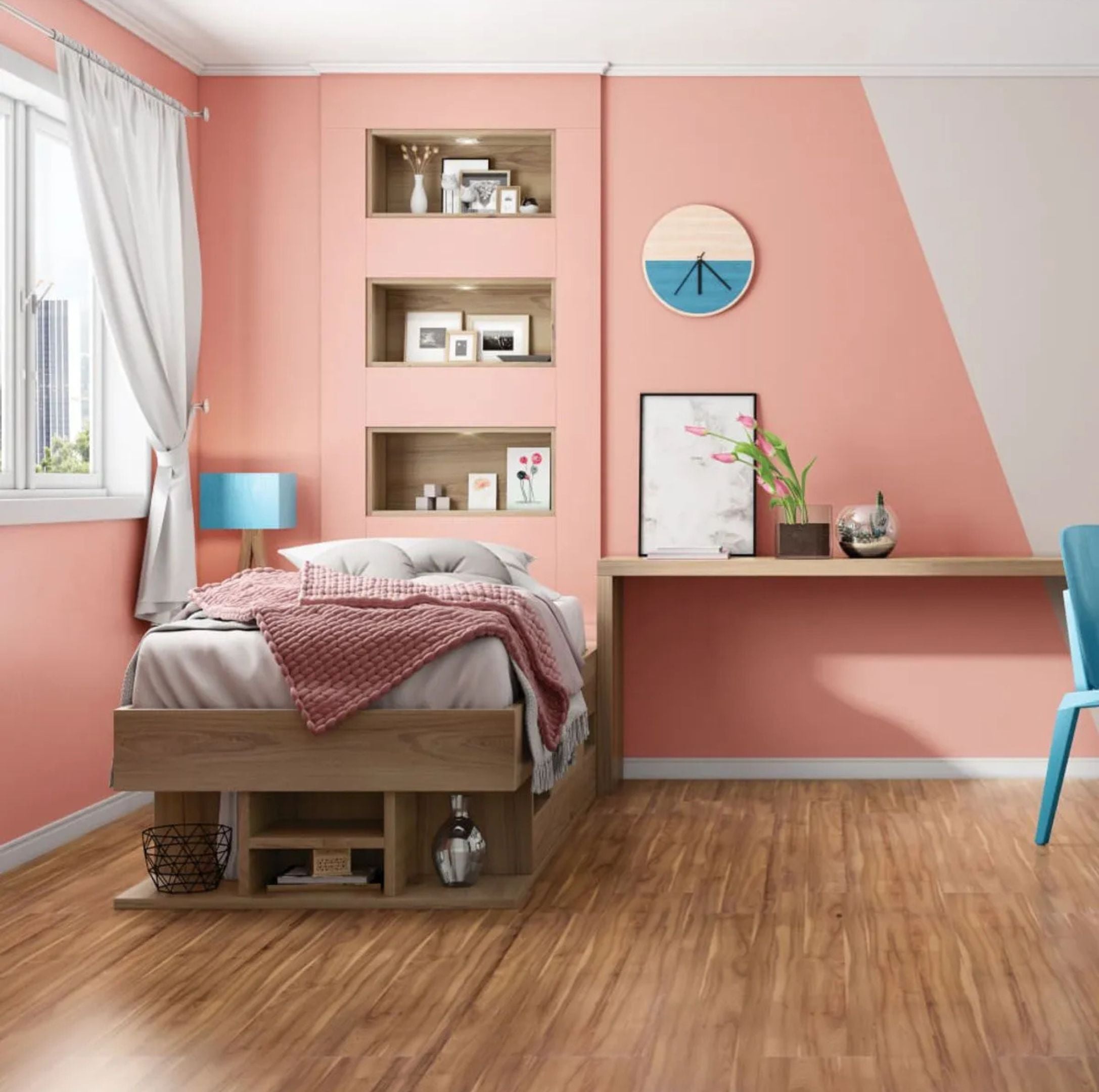 Piso Laminado Eucafloor Prime Click / Cappuccino