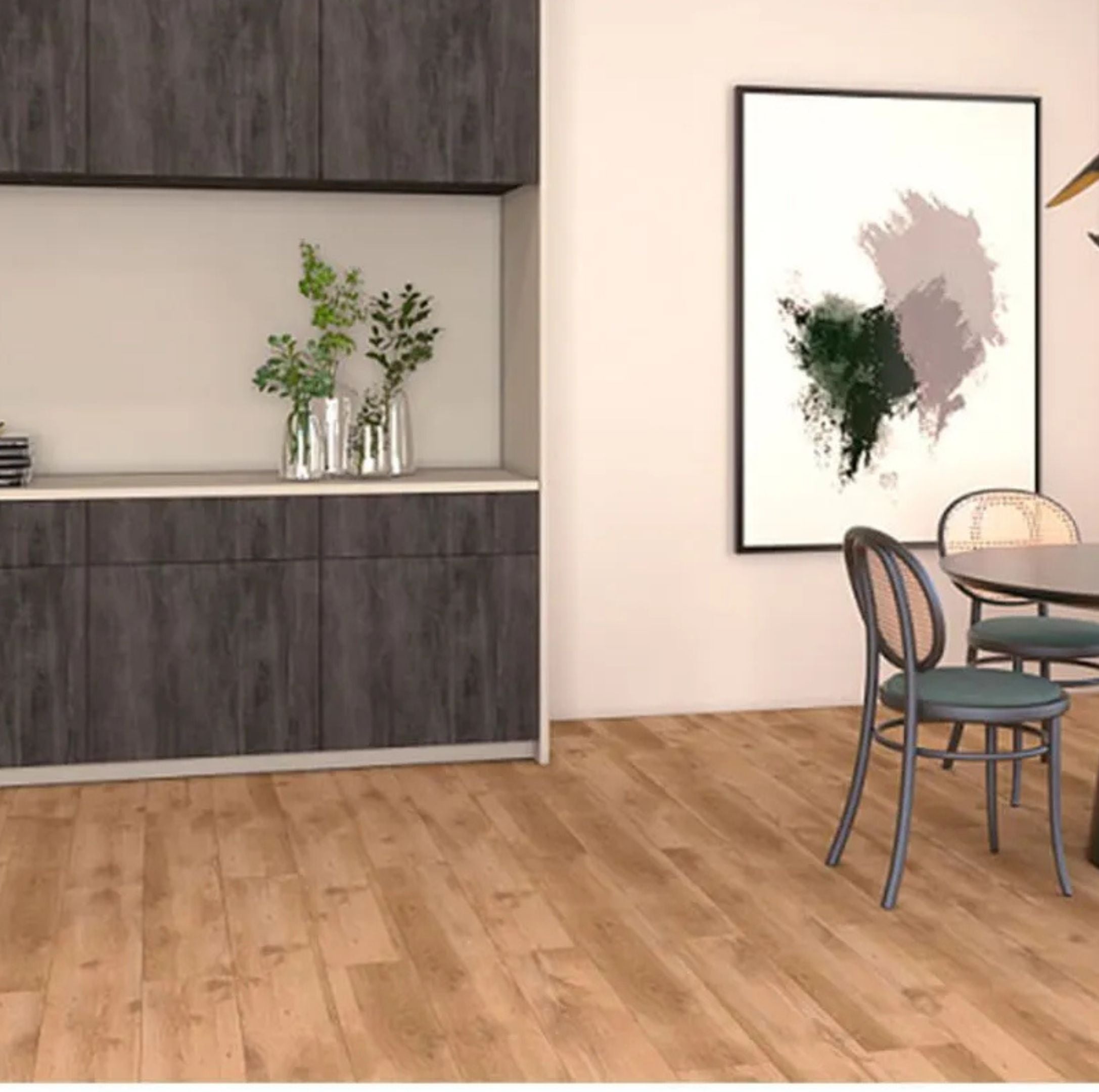 Piso Laminado Eucafloor Prime Click / Cacau