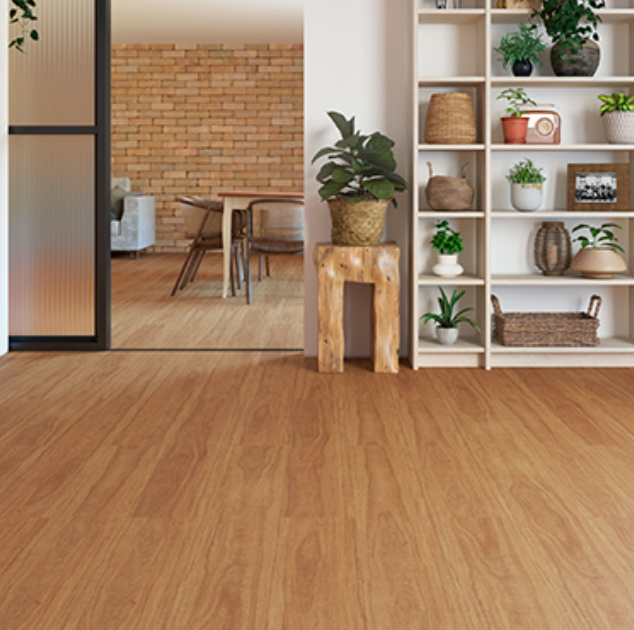 Piso Laminado Durafloor Nature / Cumaru Raiz