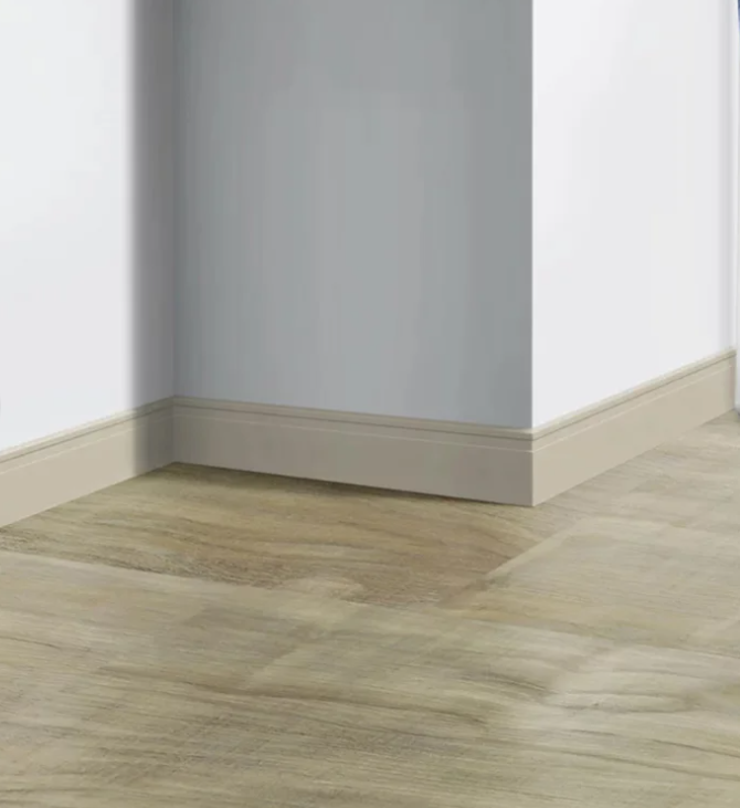 Rodapé Creme Poliestireno 10 cm