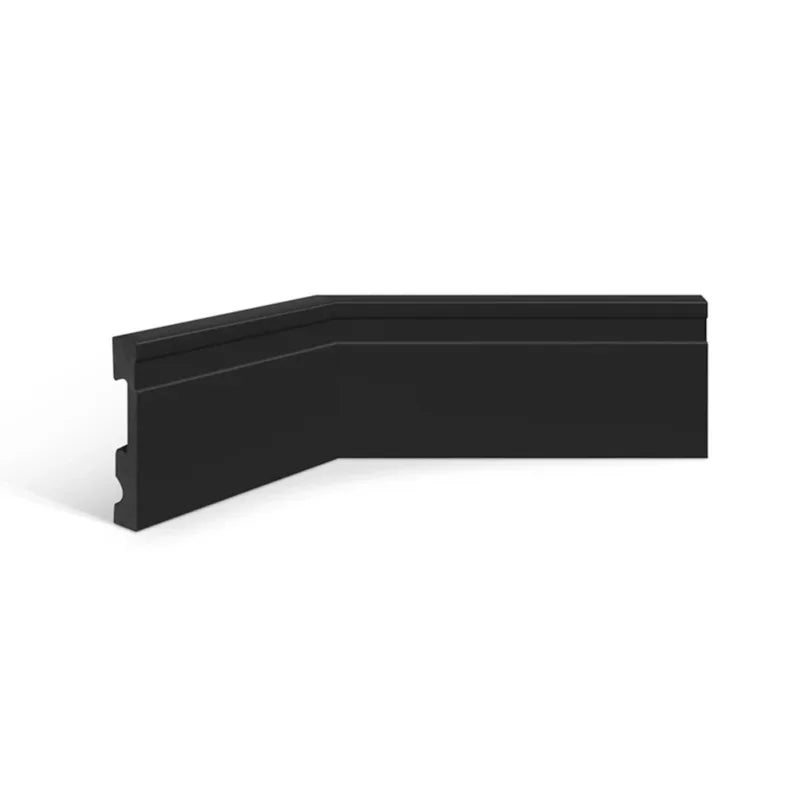 Rodapé Branco Poliestireno 10 cm